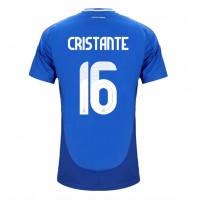 Fotbalové Dres Itálie Bryan Cristante #16 Domácí ME 2024 Krátký Rukáv
